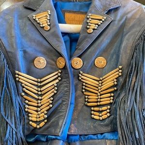 Boho Fringe Festival Jacket